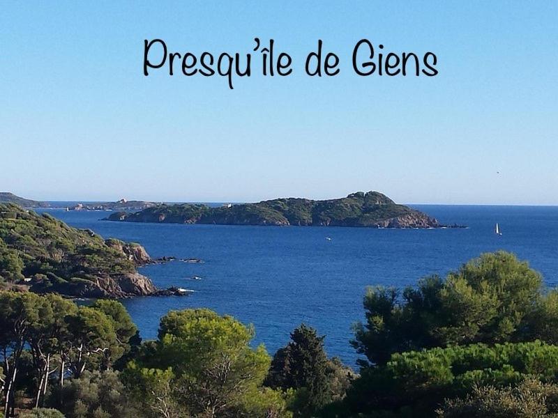 Plage A 400 M Studio Tout Confort Terrasse Clim Parking Єр Екстер'єр фото
