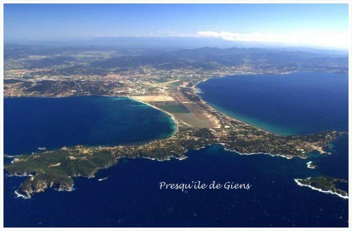 Plage A 400 M Studio Tout Confort Terrasse Clim Parking Єр Екстер'єр фото